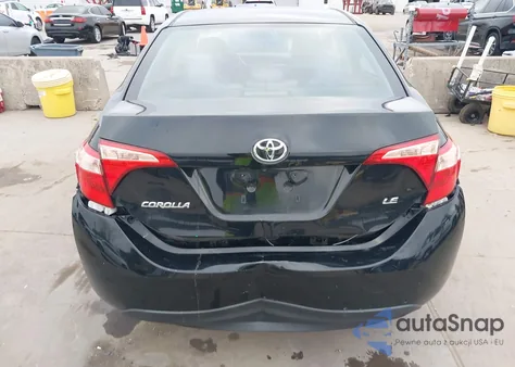 2017 Toyota Corolla Le z USA, uszkodzony, nr VIN 5YFBURHE7HP640788